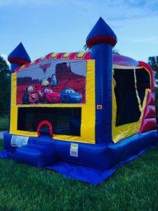 cars combo bounce house