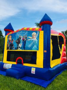 frozen combo bounce house