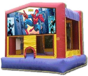 spiderman bounce house rental