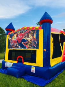 spiderman combo bounce house